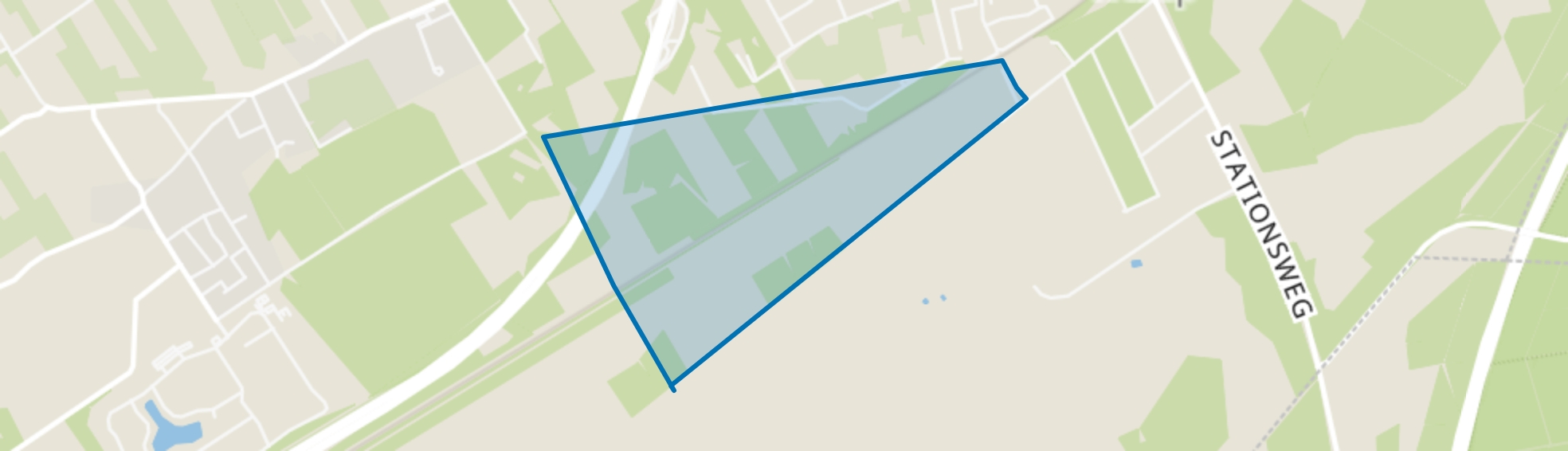 Verspreide huizen Heide Hoek, Wezep map