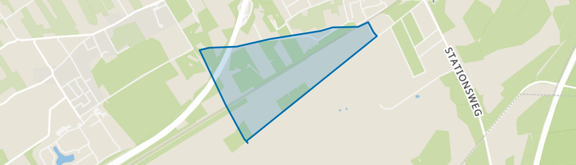 Verspreide huizen Heide Hoek, Wezep map