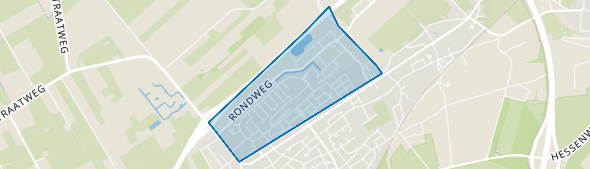 Wezep-Noord, Wezep map
