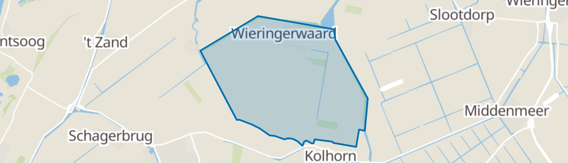 Wieringerwaard map