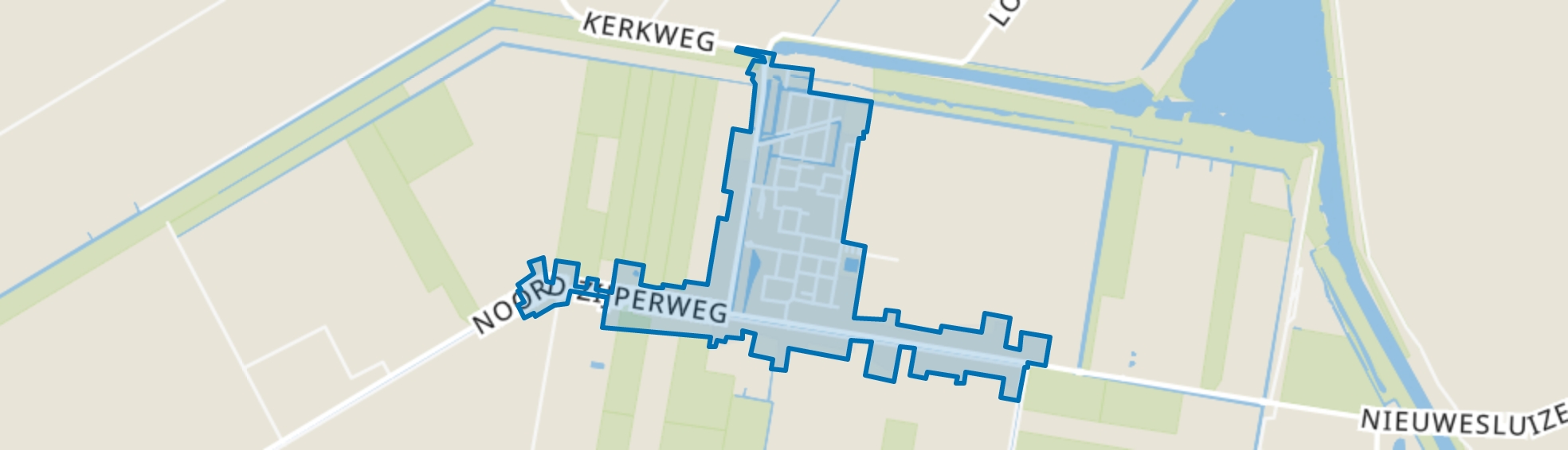 Wieringerwaard (woonkern), Wieringerwaard map