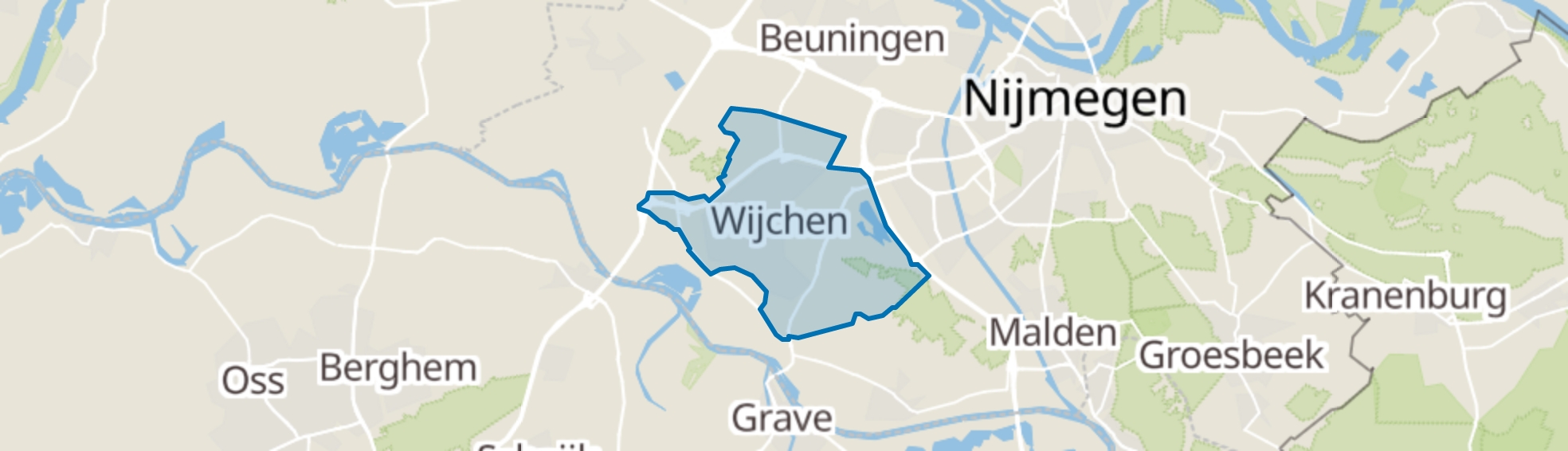 Wijchen map