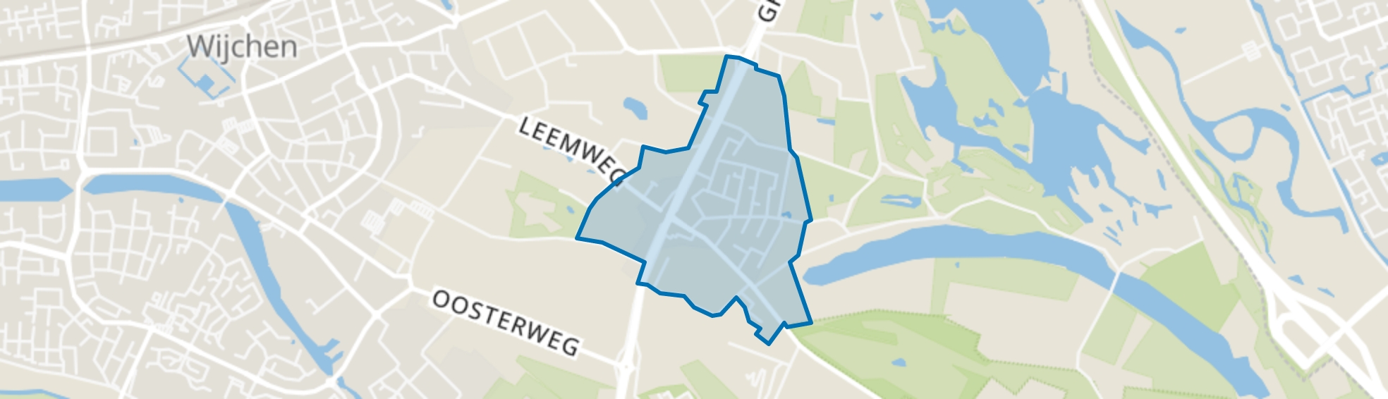 Alverna, Wijchen map