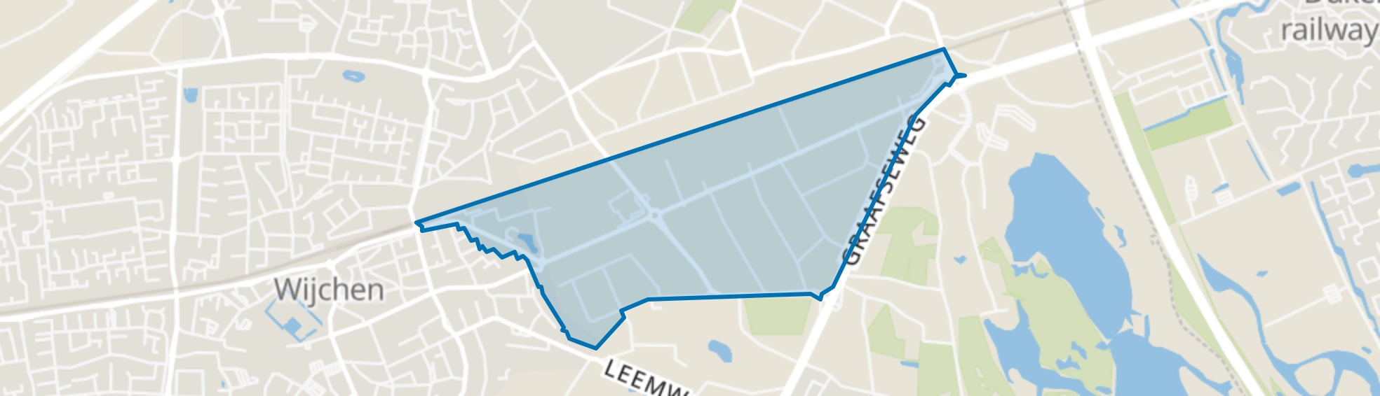 Bedrijventerrein Nieuwenweg, Wijchen map