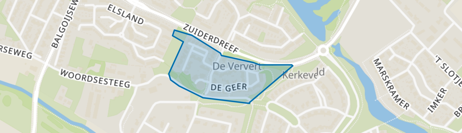 De Geer, Wijchen map