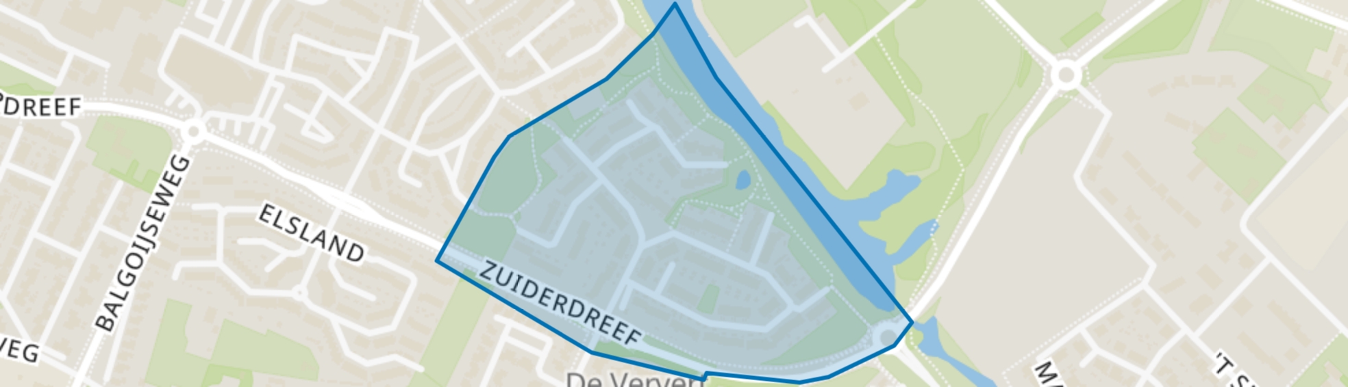 De Ververt, Wijchen map