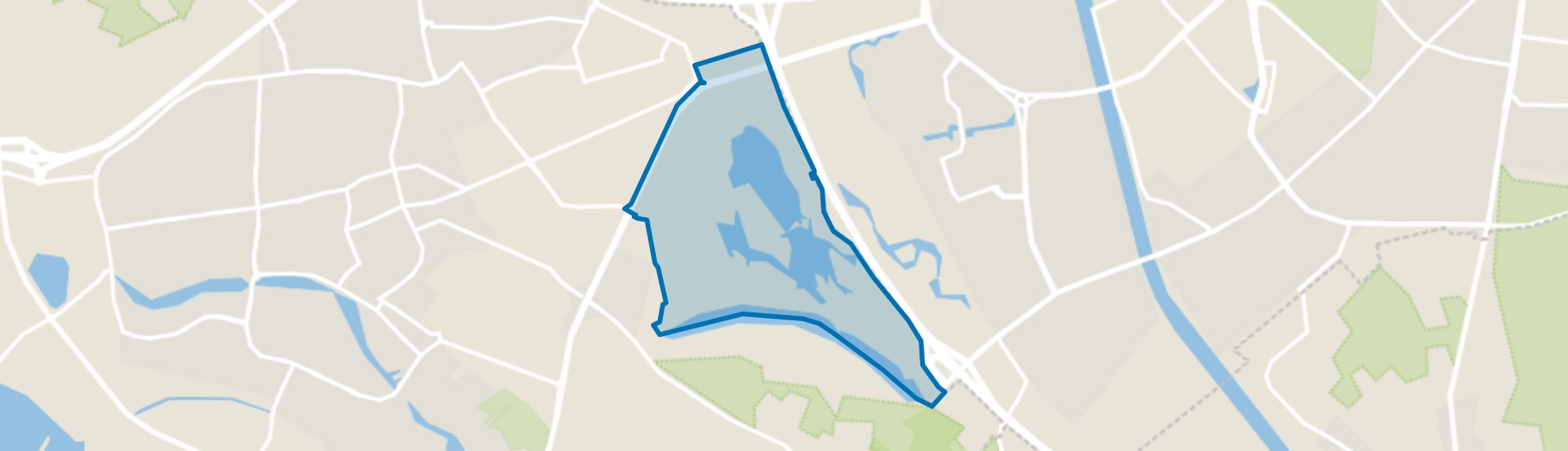 Verspreide huizen Hoogbroek, Wijchen map