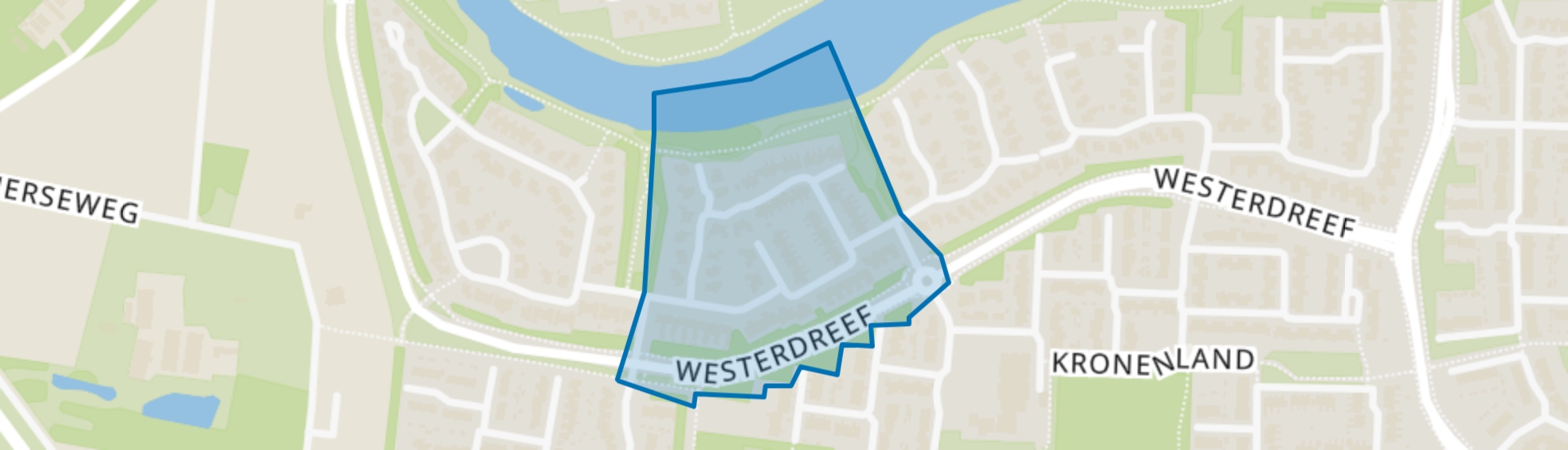 Zesakkers, Wijchen map