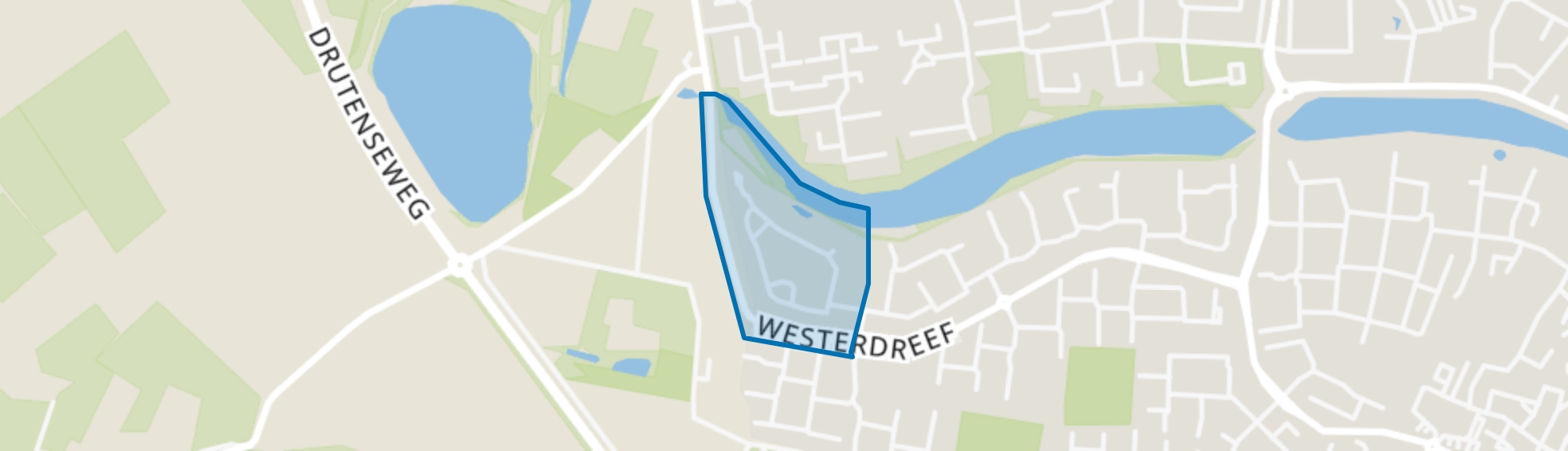 Zevendreef, Wijchen map