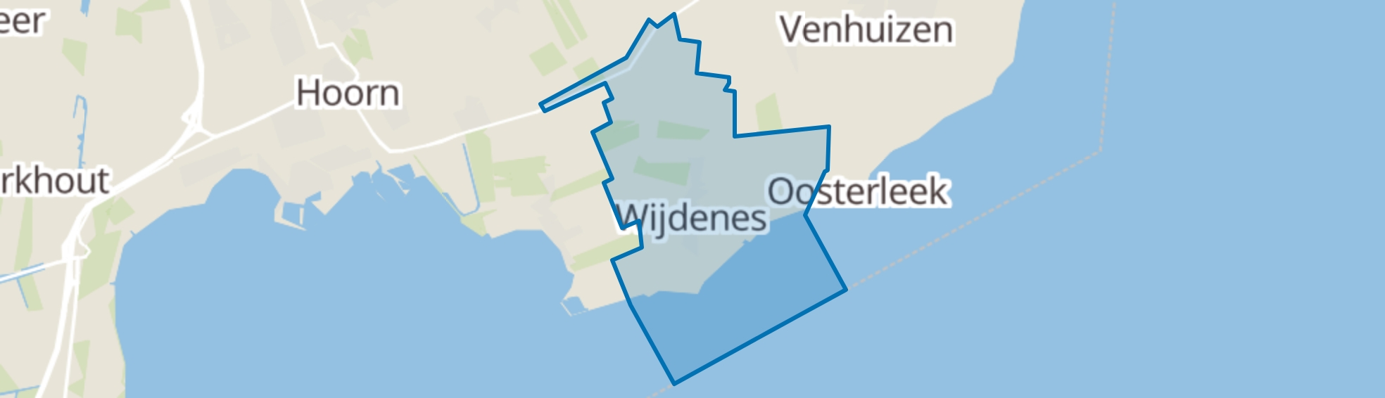 Wijdenes map