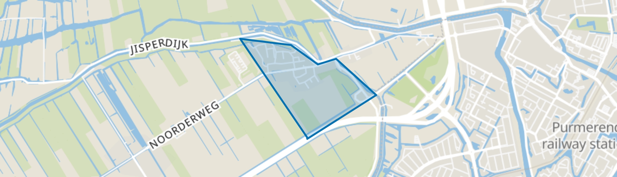 Neck (gedeeltelijk), Wijdewormer map