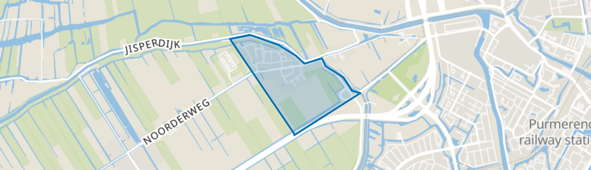 Neck (gedeeltelijk), Wijdewormer map