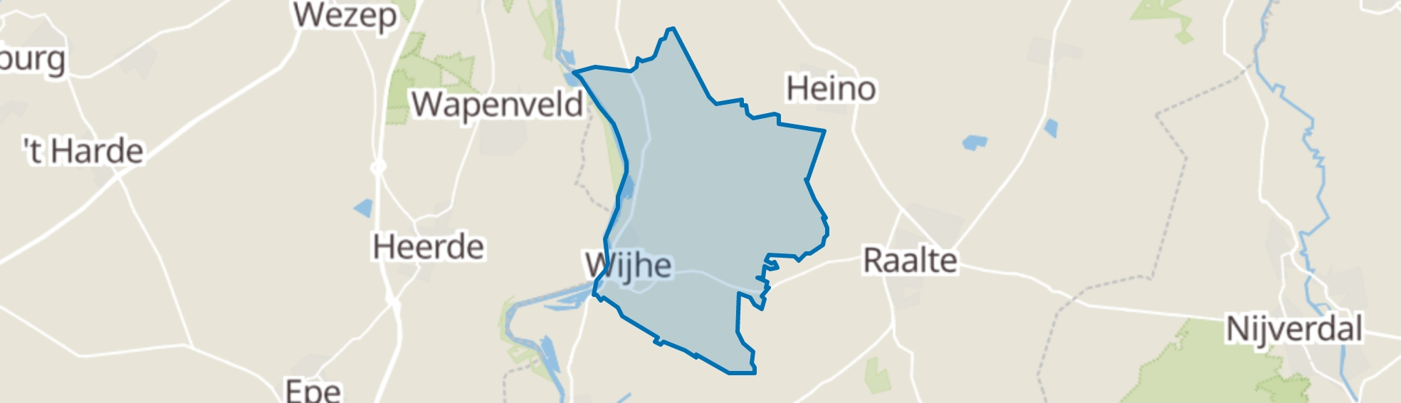 Wijhe map