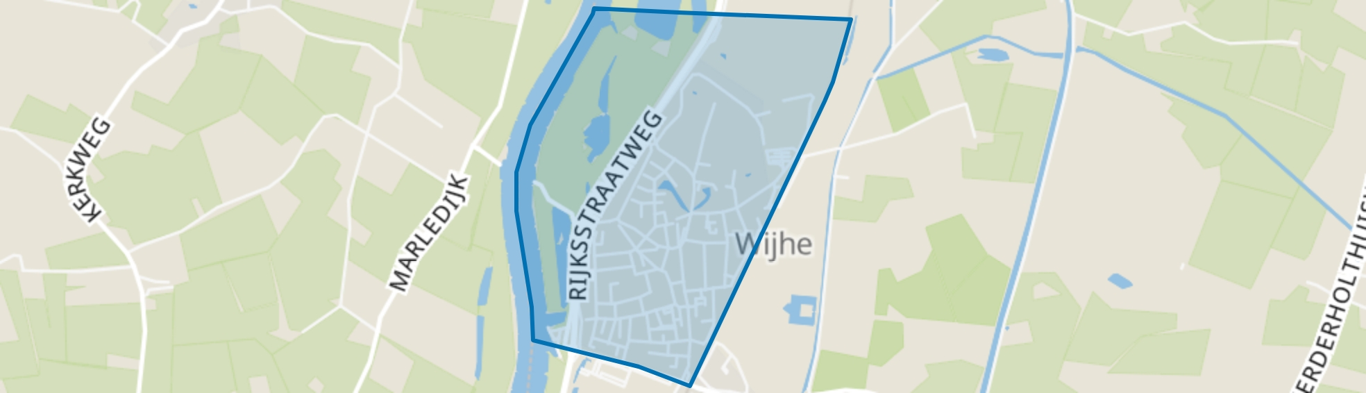 Wijhe Centrum, Wijhe map