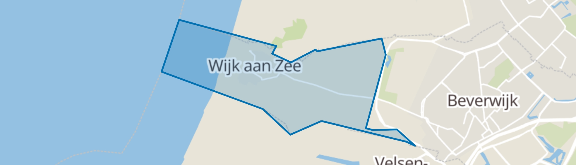 Wijk aan Zee map