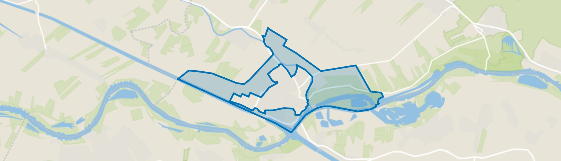 Buitengebied Wijk bij Duurstede, Wijk bij Duurstede map