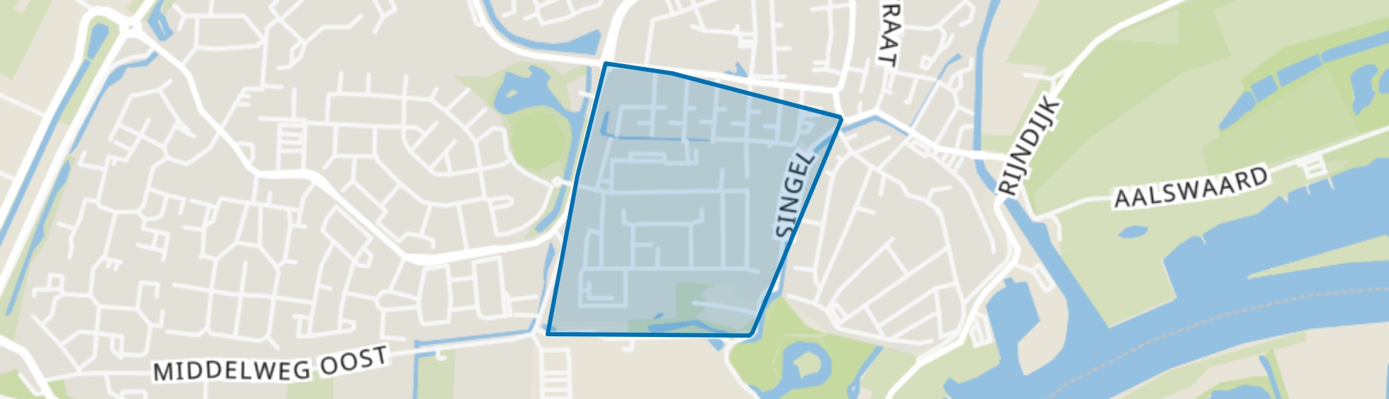 De Engk, Wijk bij Duurstede map