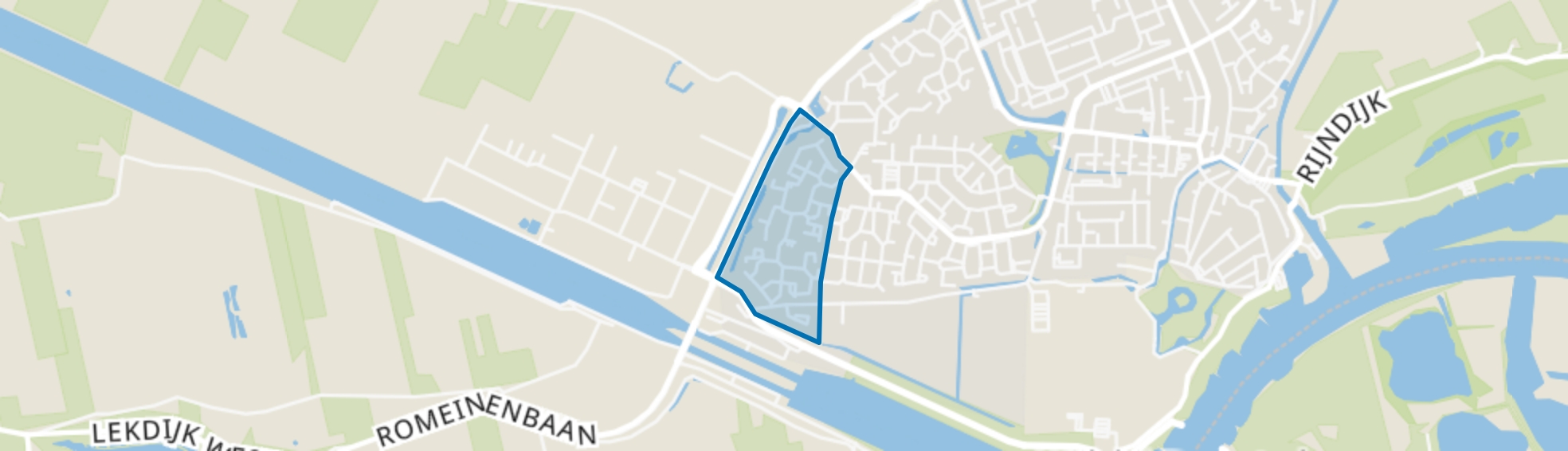 De Horden Rivieren, Wijk bij Duurstede map