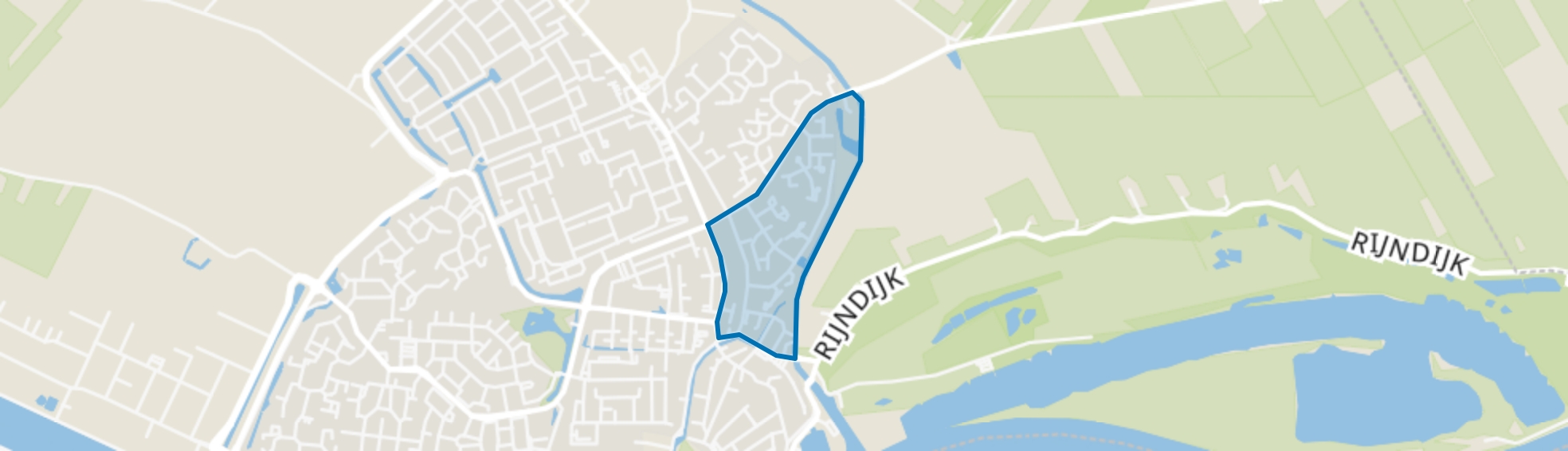 Noorderwaard-Zuid, Wijk bij Duurstede map