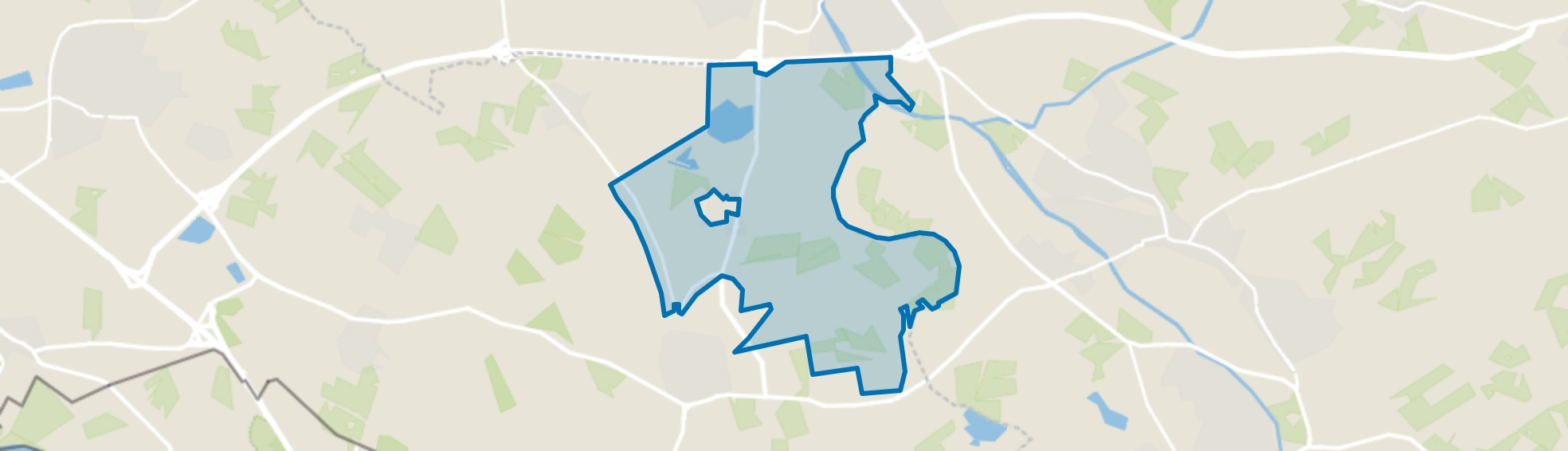 Verspreide huizen Braamt, Wijnbergen map