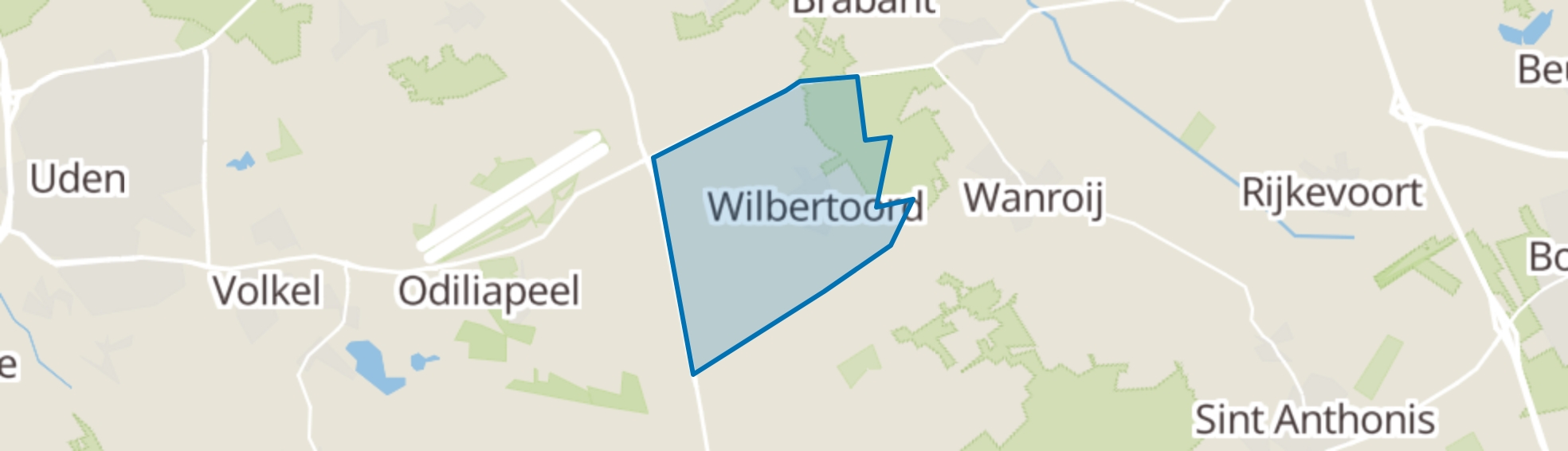 Wilbertoord map