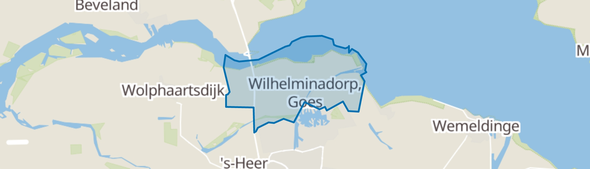 Wilhelminadorp map