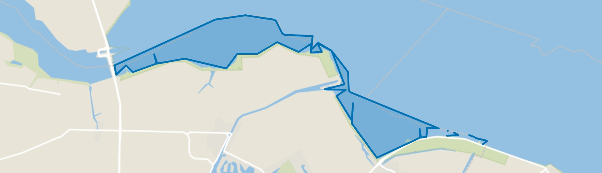 Water, Wilhelminadorp map