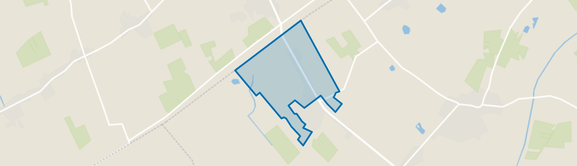 Verspreide huizen Wilhelminaoord, Wilhelminaoord map