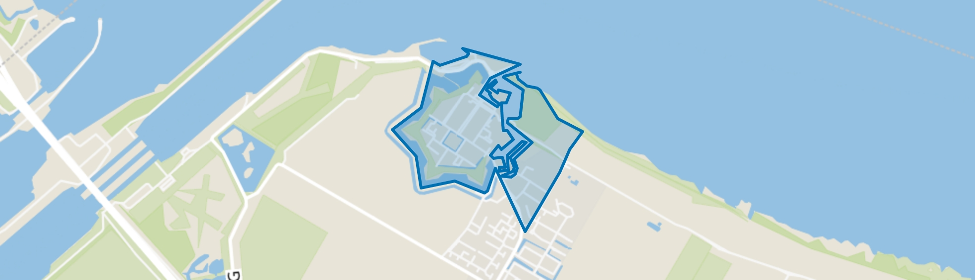 Willemstad, Willemstad map