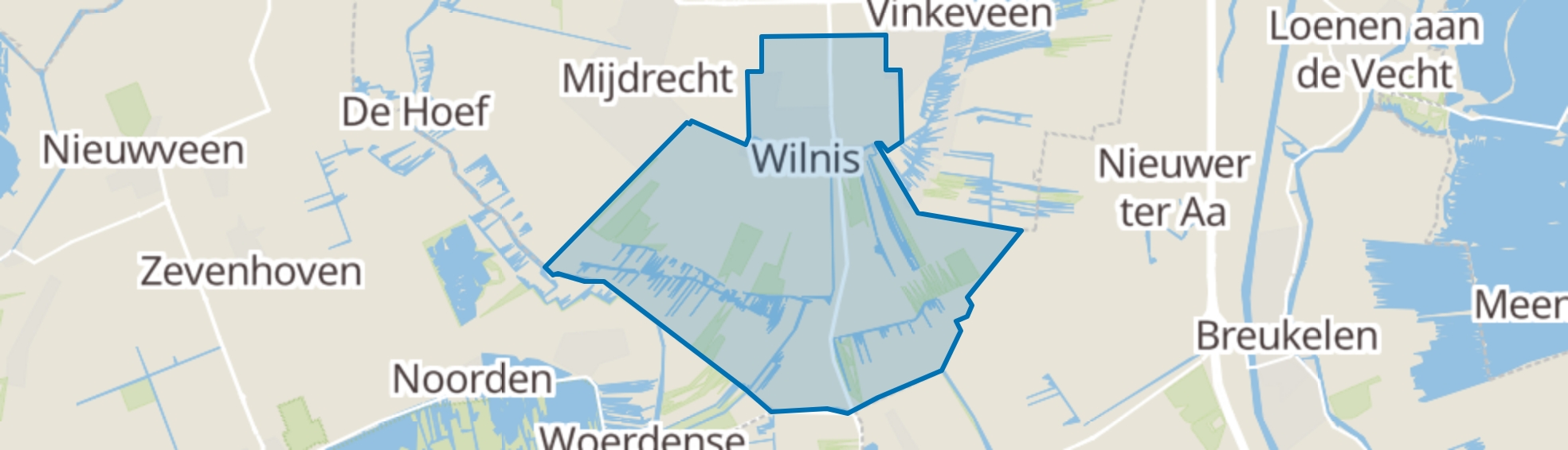 Wilnis map