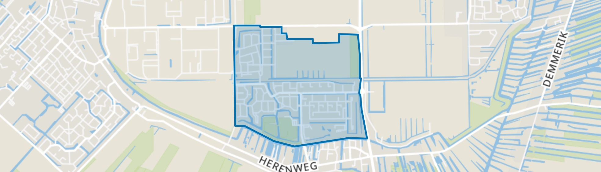 de Maricken-Veenzijde, Wilnis map