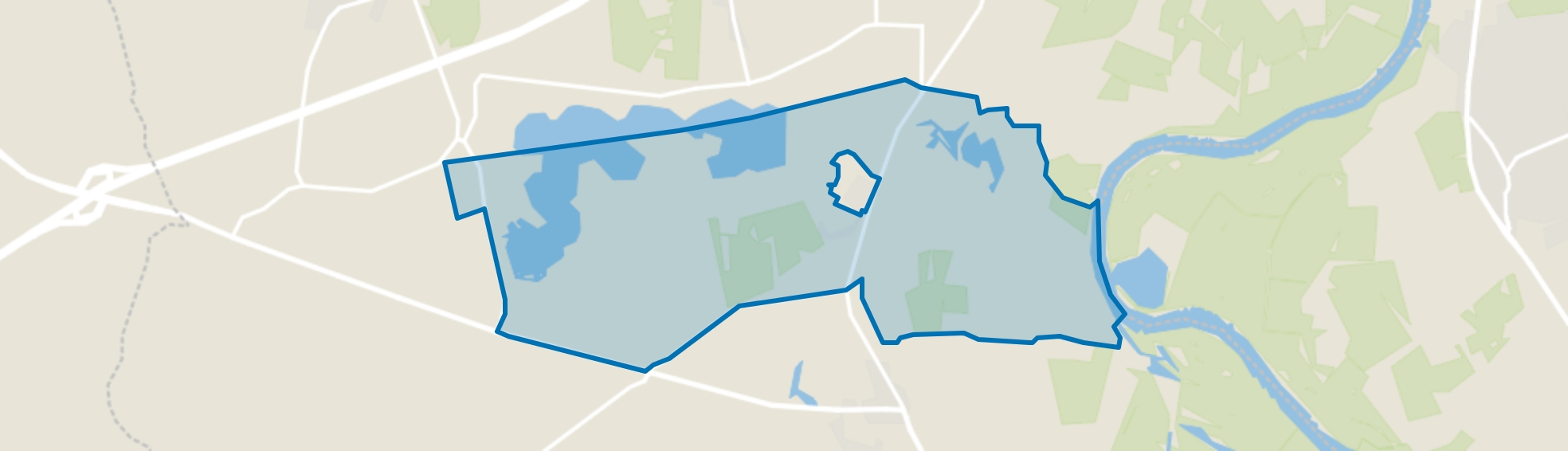 Bussloo Buitengebied, Wilp map