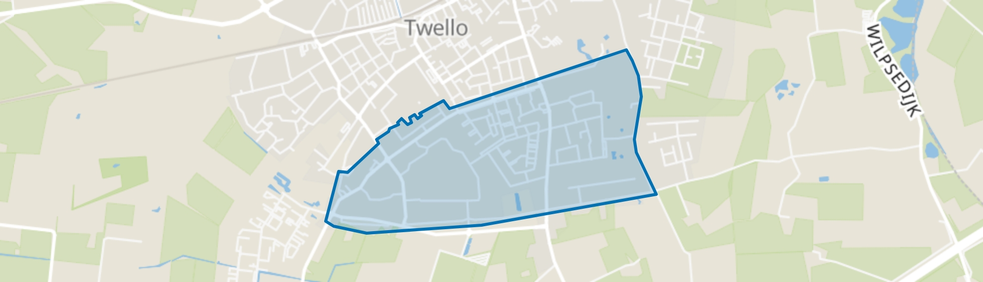 Twello-Zuid, Wilp map