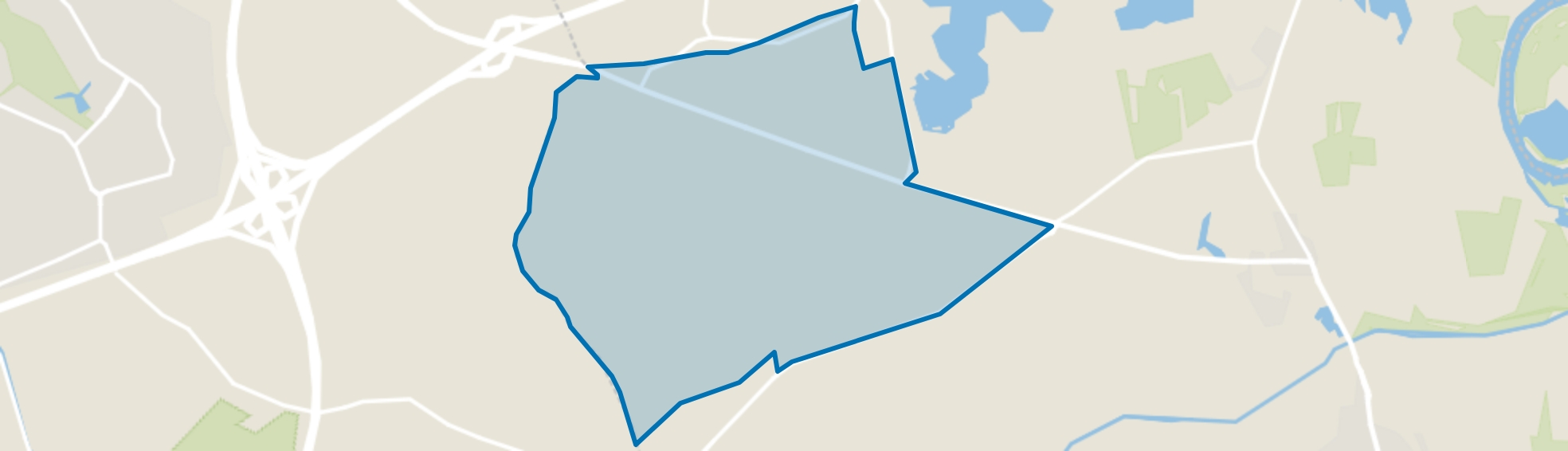 Verspreide huizen Klarenbeek-Noord, Wilp map