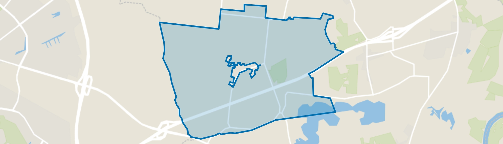Wilp-Achterhoek Buitengebied, Wilp map