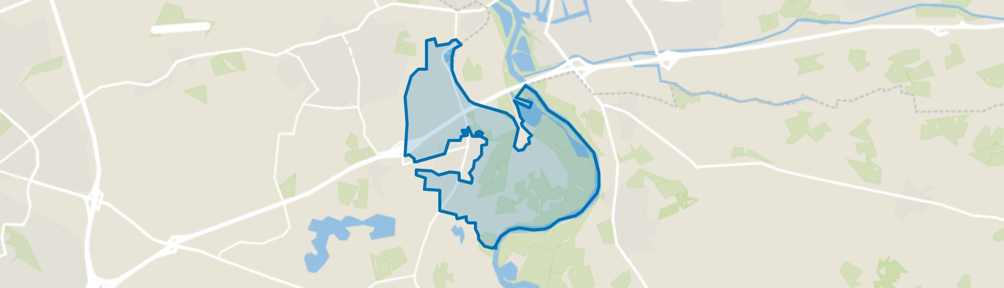 Wilp Buitengebied, Wilp map