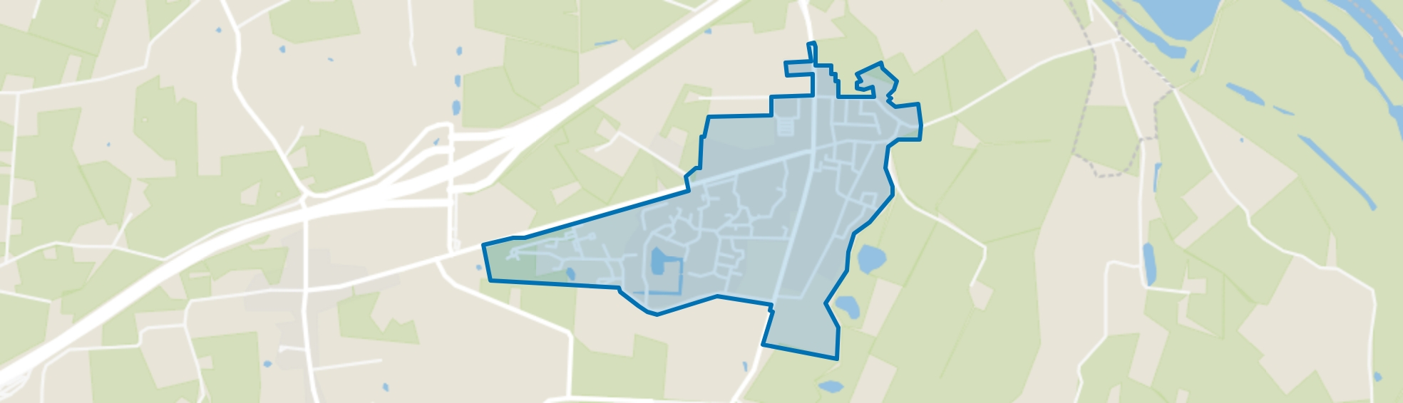 Wilp Dorpskern, Wilp map