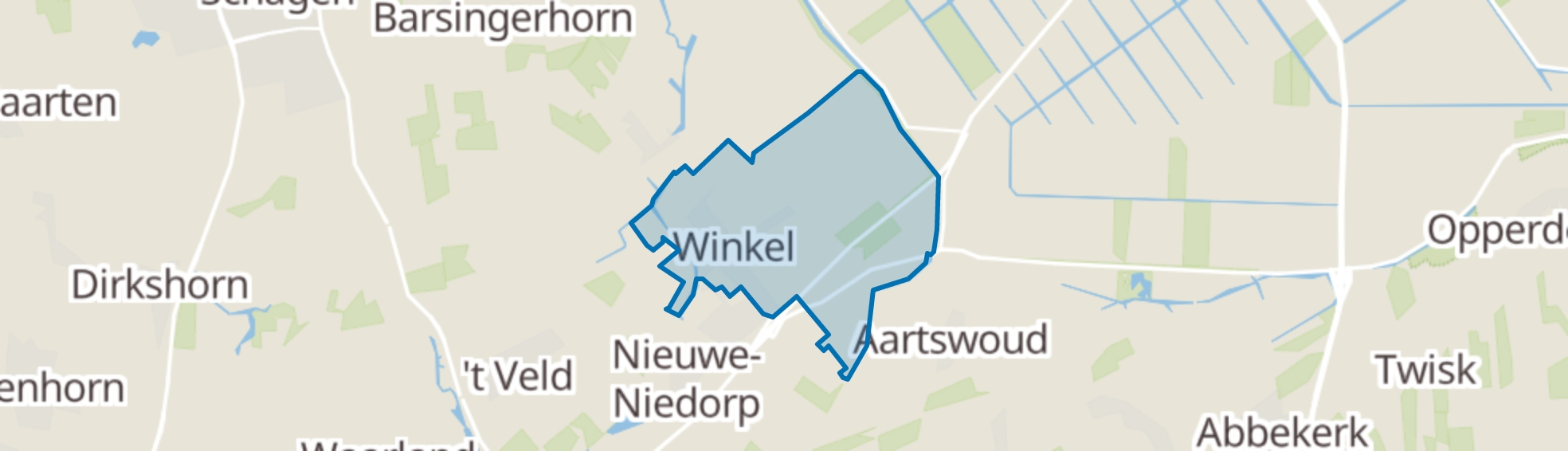 Winkel map