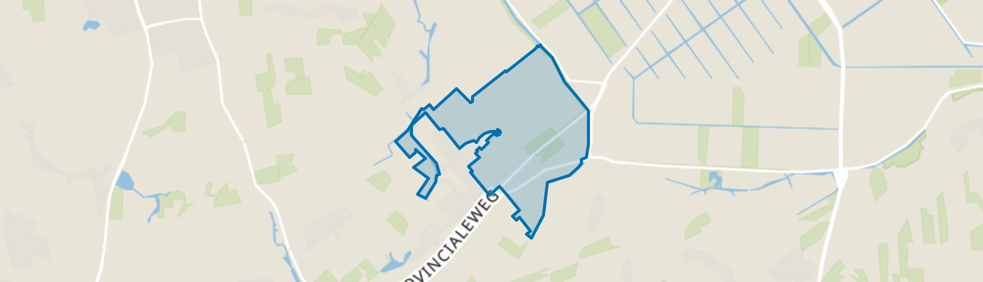 Buitengebied Winkel, Winkel map