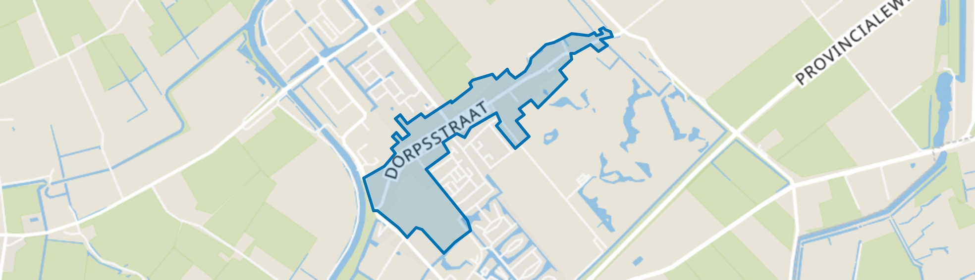 Winkel Dorpsstraat en omgeving, Winkel map