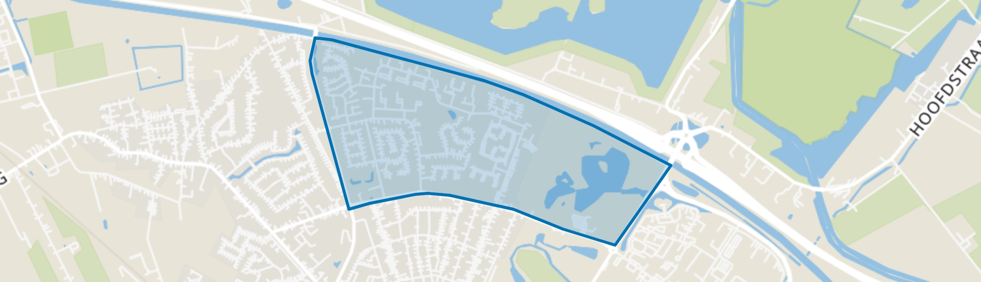 Winschoten-Noord, Winschoten map