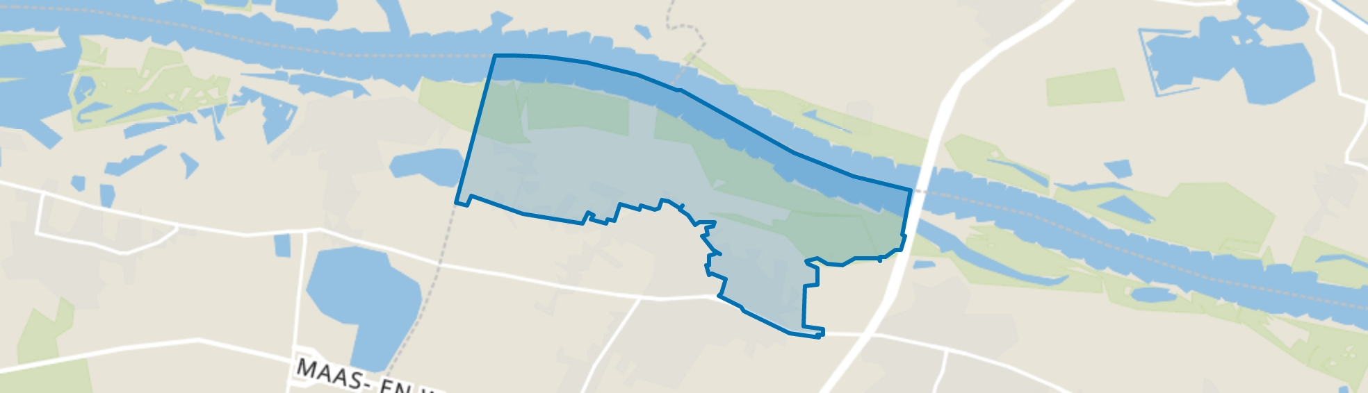 Winssen-Buitengebied Noord, Winssen map