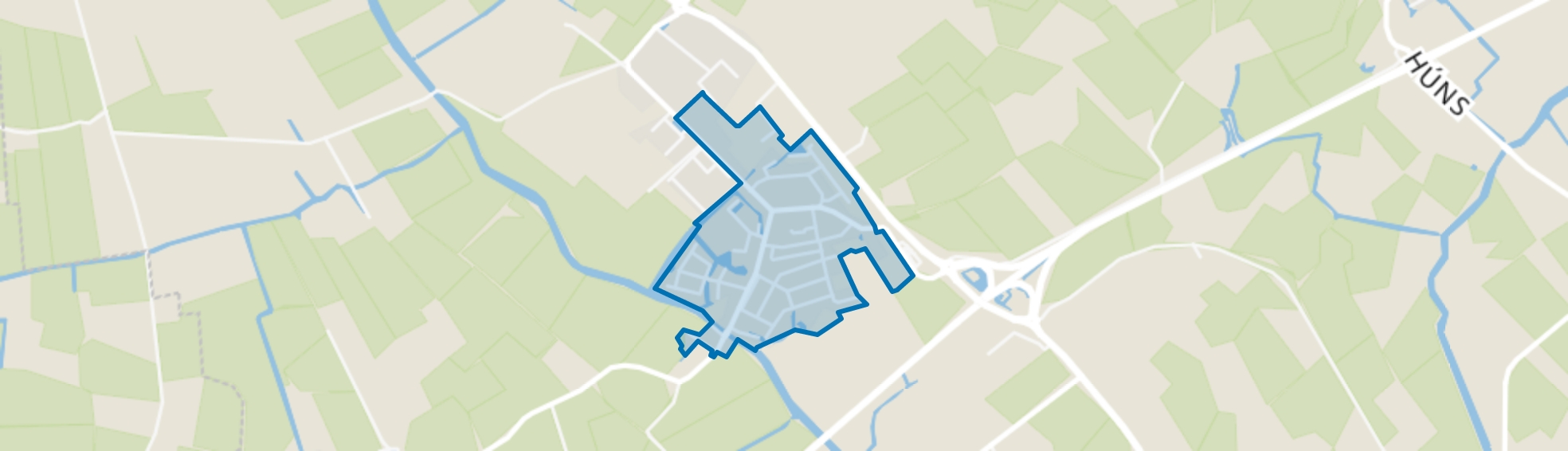 Winsum, Winsum (FR) map