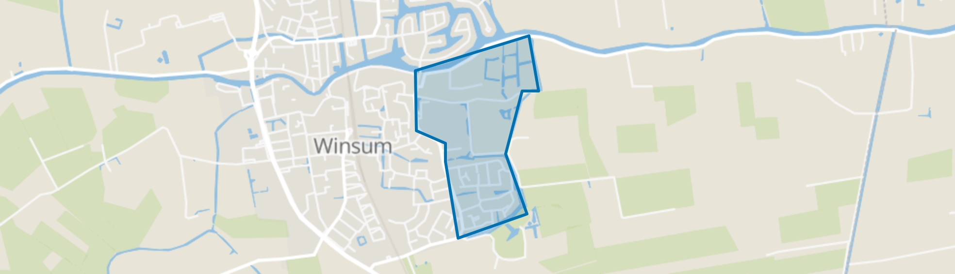 Potmaar, Winsum (GR) map
