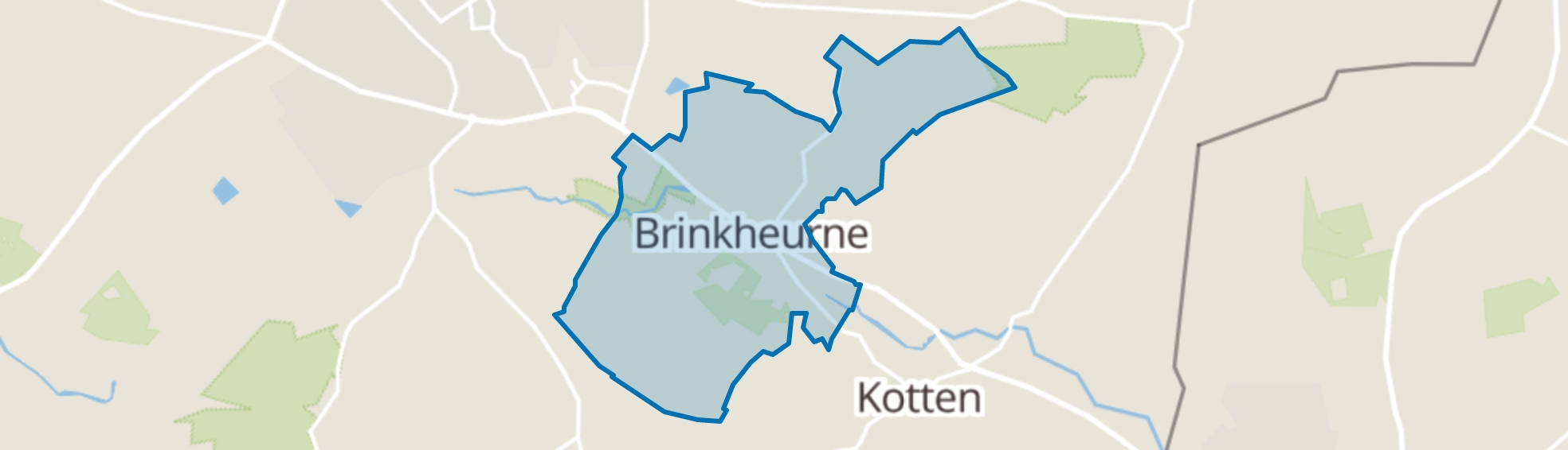 Winterswijk Brinkheurne map