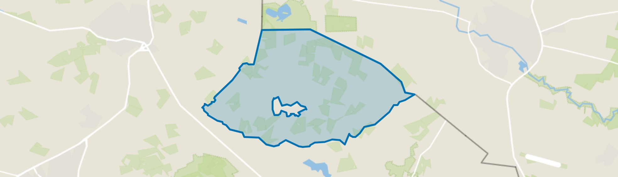 Verspreide huizen Meddo, Winterswijk Huppel map