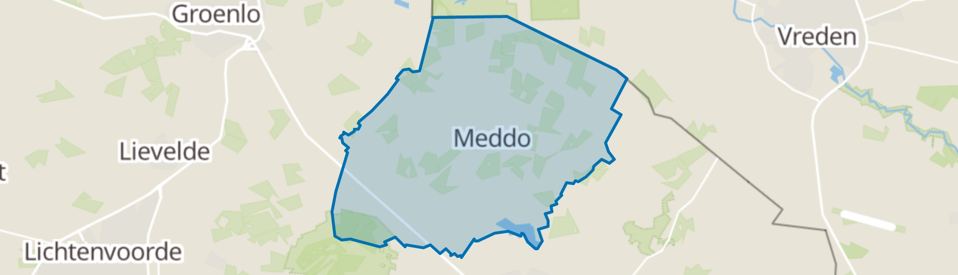 Winterswijk Meddo map