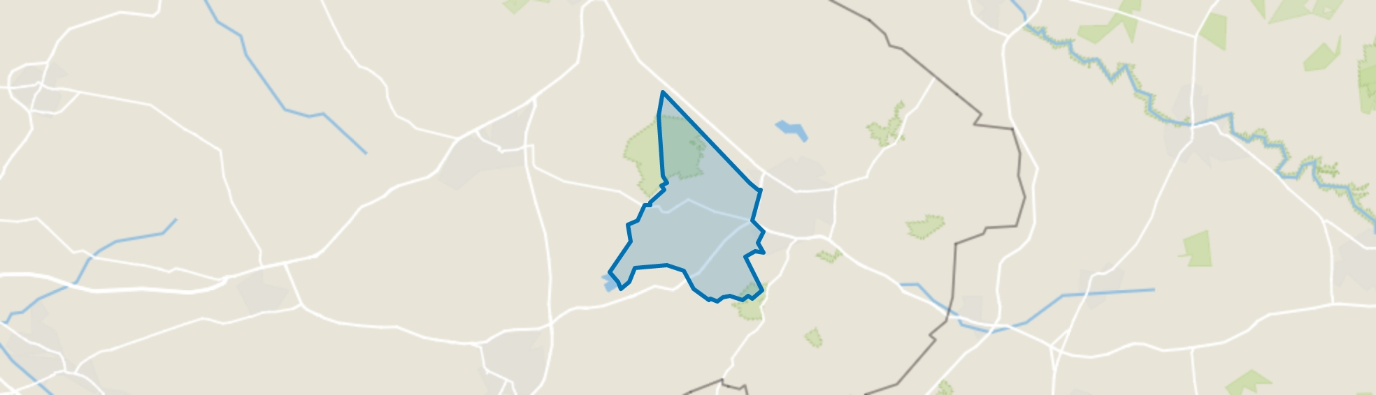 Verspreide huizen Corle en omgeving, Winterswijk Miste map