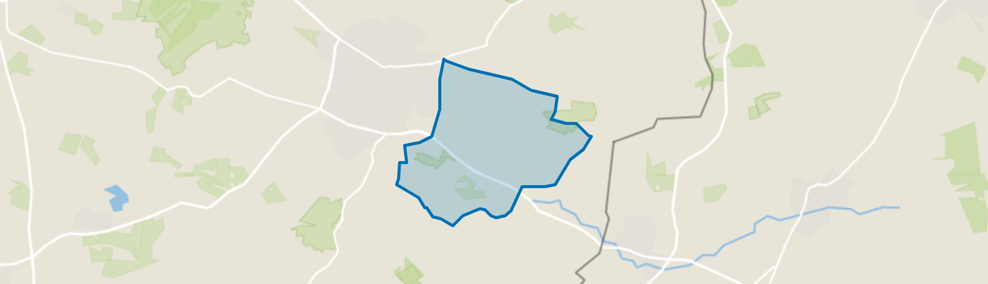 Verspreide huizen Brinkheurne en omgeving, Winterswijk map