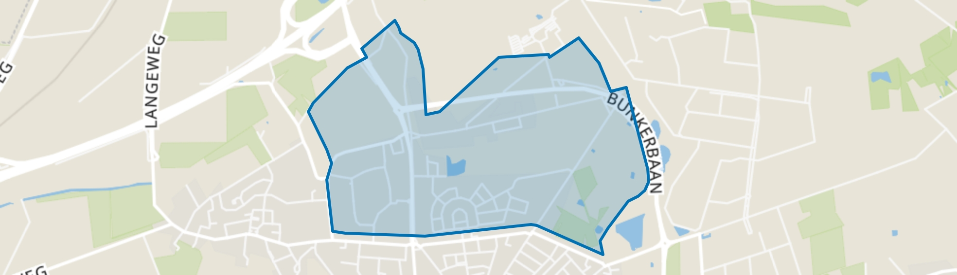 Hoogerheide-Noord, Woensdrecht map